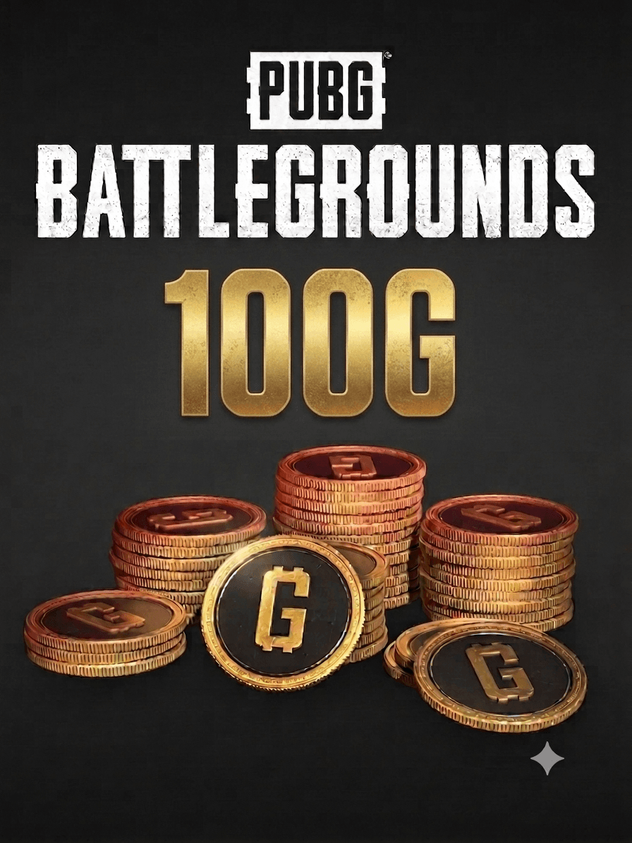 PUBG - 100 G-Coin (스팀 배그 전용)
